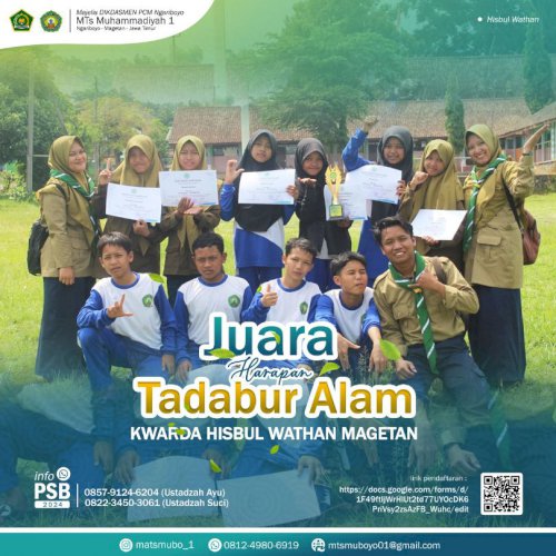 Prestasi Siswa & Siswi MTs Muhammadiyah 1 Ngariboyo Tahun Ajaran 2023